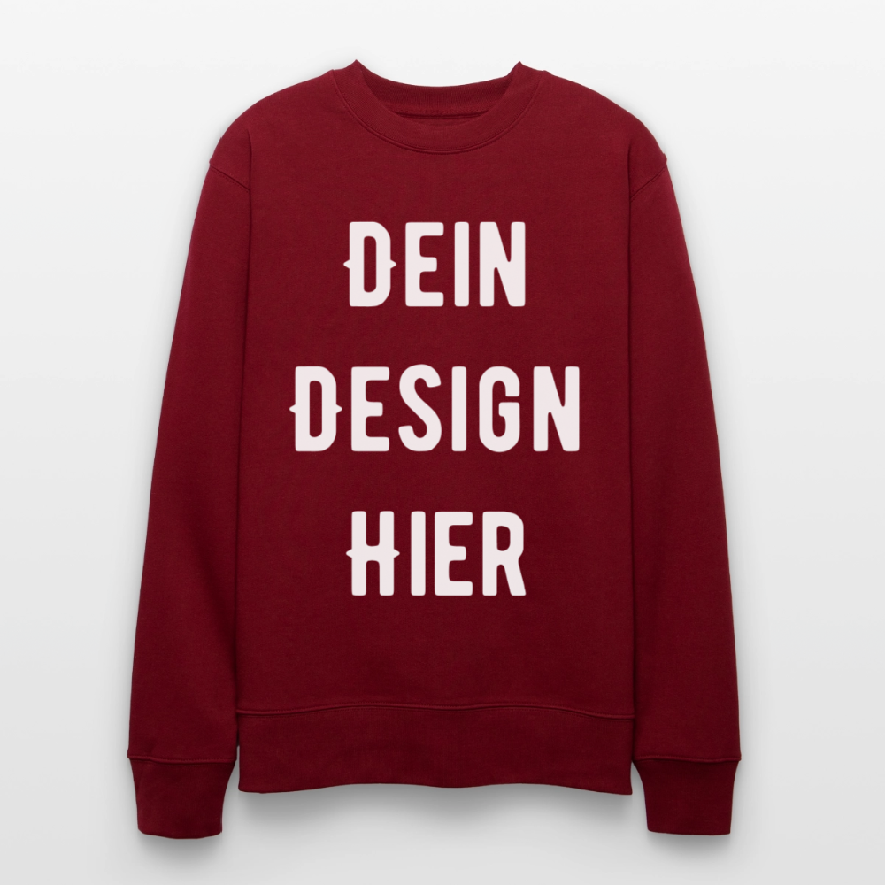 Stanley/Stella Unisex Bio-Sweatshirt CHANGER - Burgunderrot