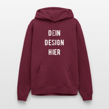 Männer Premium Hoodie - Burgunderrot