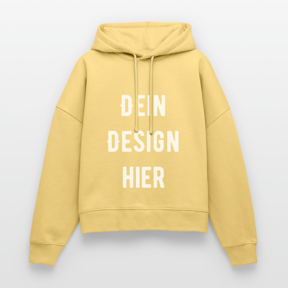 Stanley/Stella Boxy Frauen Bio Hoodie Nora - Hellgelb