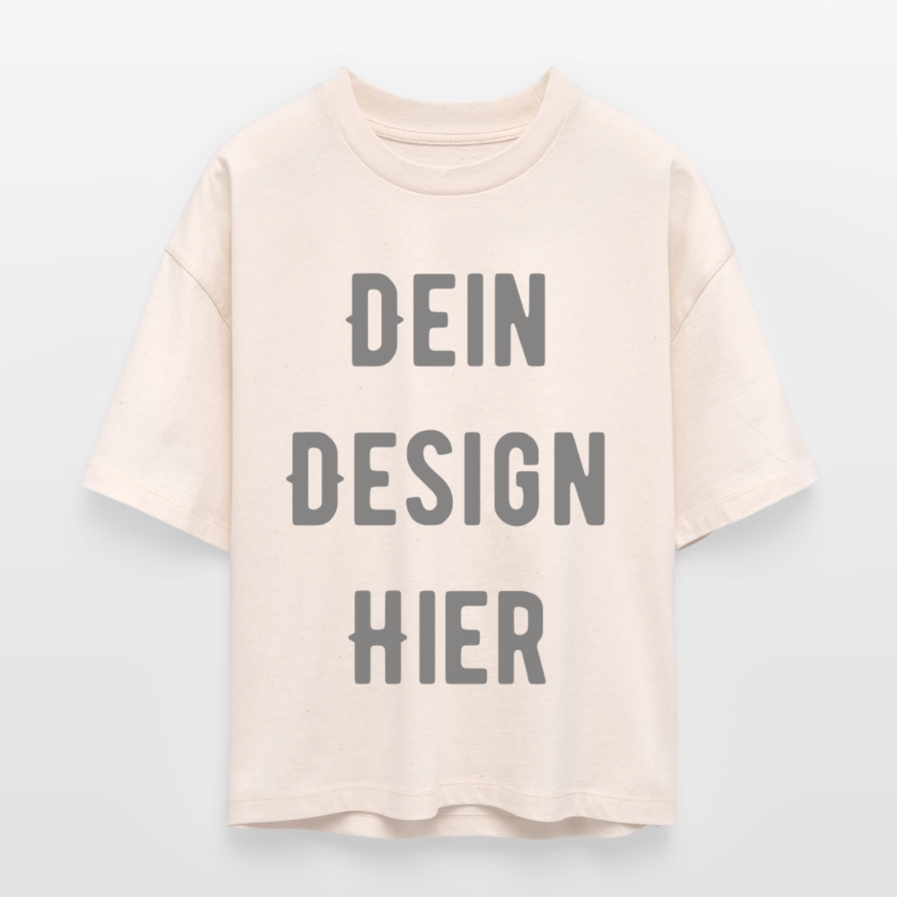 Frauen Boxy Bio-T-Shirt Nova - Natur