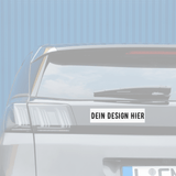 Auto-Aufkleber - Mattweiß