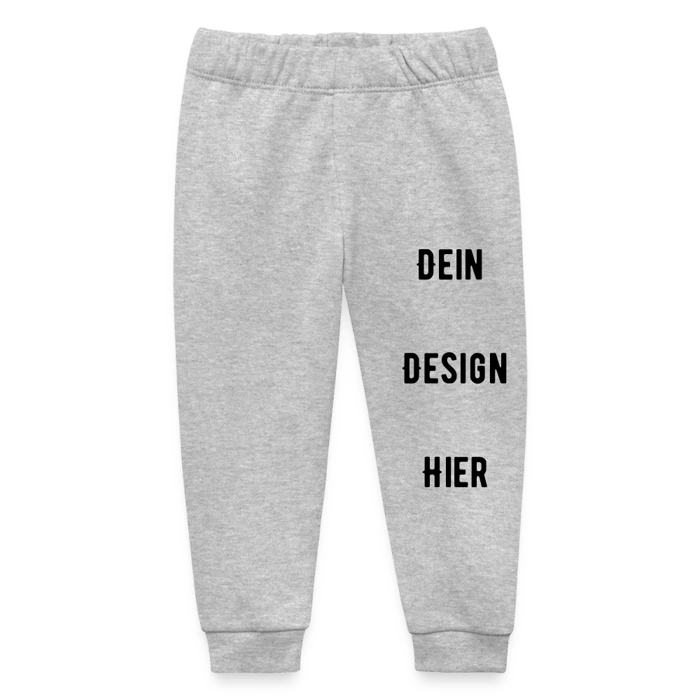 Baby Bio-Jogginghose - Grau meliert