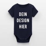 Baby Bio Kurzarm-Body - Navy