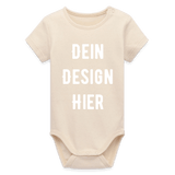 Baby Bio Kurzarm-Body - Natur