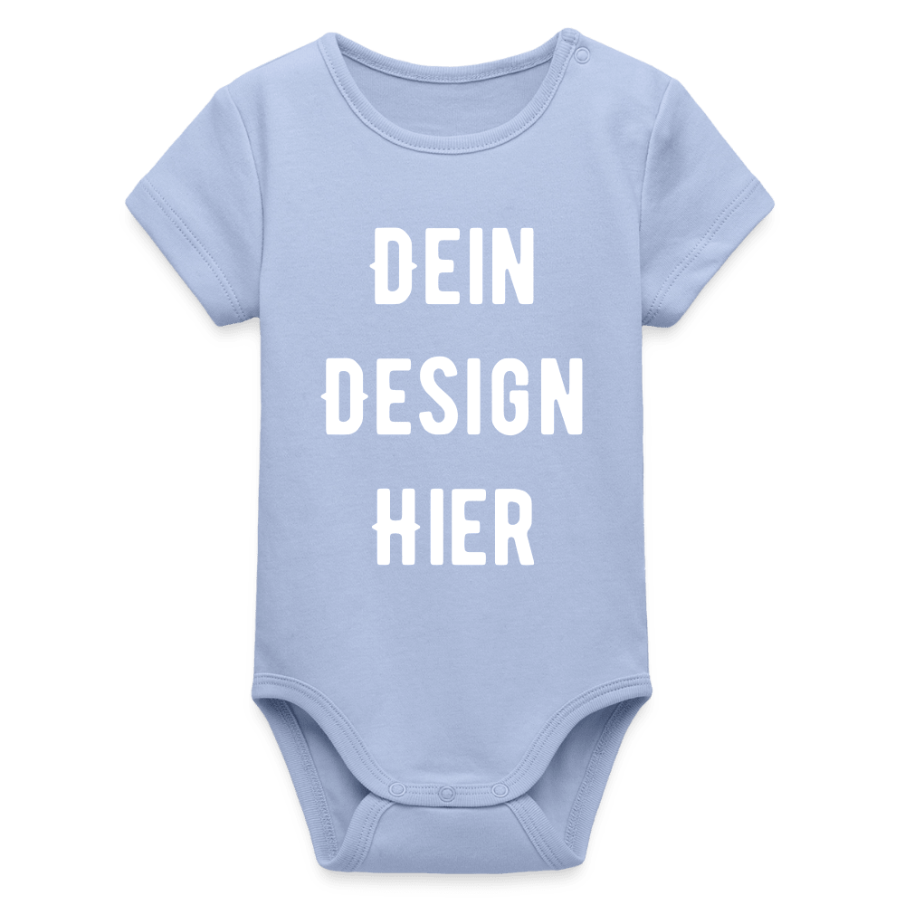 Baby Bio Kurzarm-Body - Sky