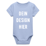 Baby Bio Kurzarm-Body - Sky