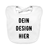 Baby Bio-Lätzchen - Weiß