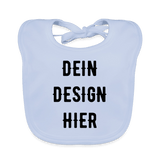 Baby Bio-Lätzchen - sky Blue