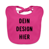 Baby Bio-Lätzchen - Fuchsia