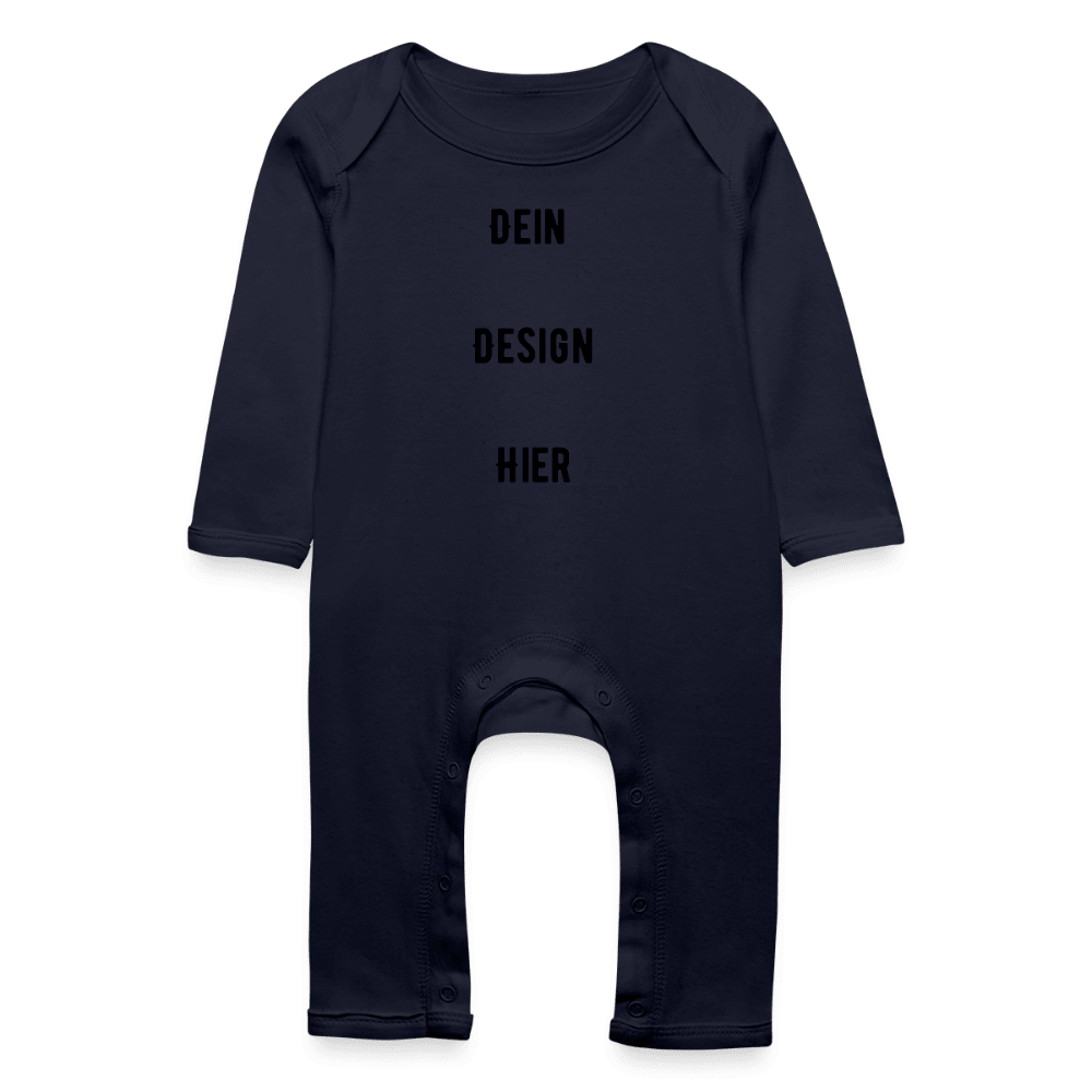 Baby Bio Strampler - Navy