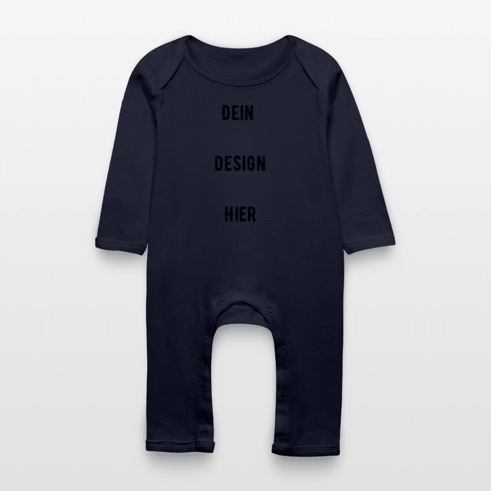 Baby Bio Strampler - Navy