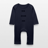 Baby Bio Strampler - Navy