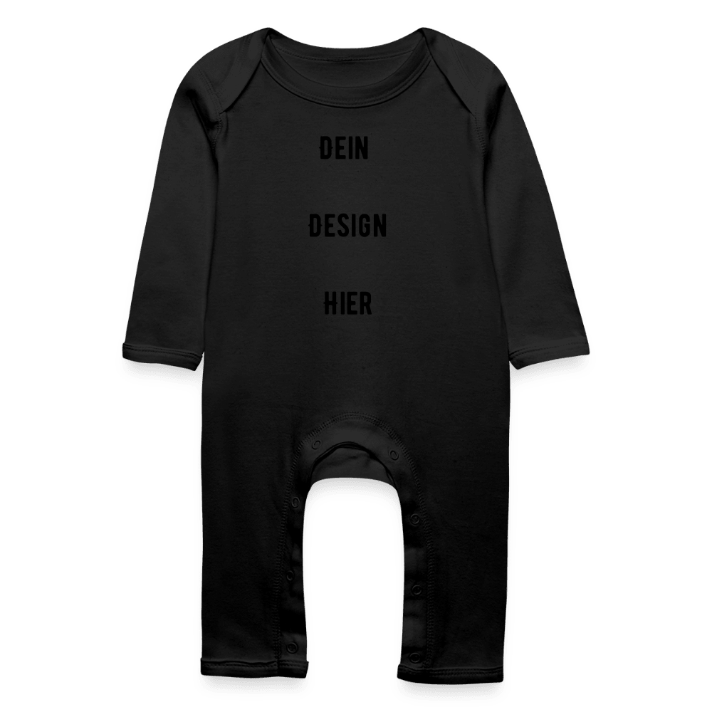 Baby Bio Strampler - Schwarz