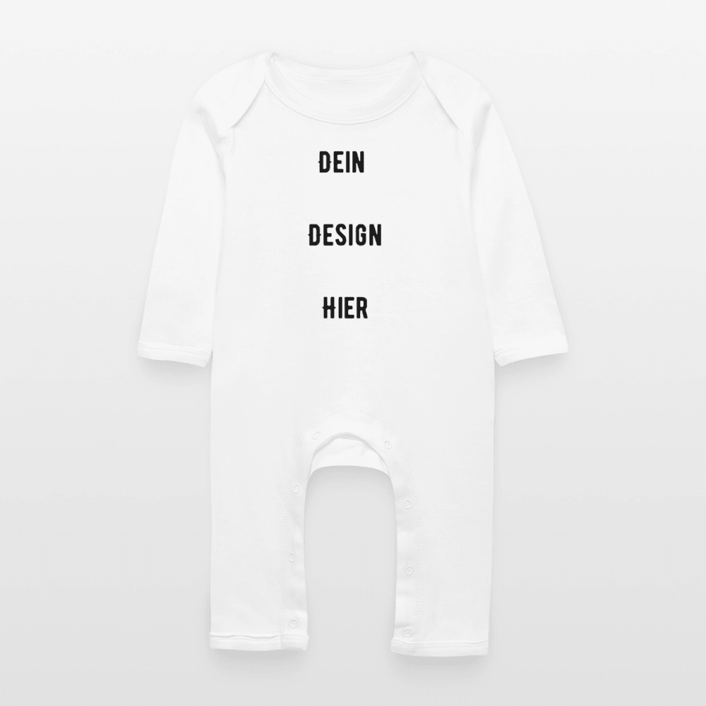 Baby Bio Strampler - Weiß