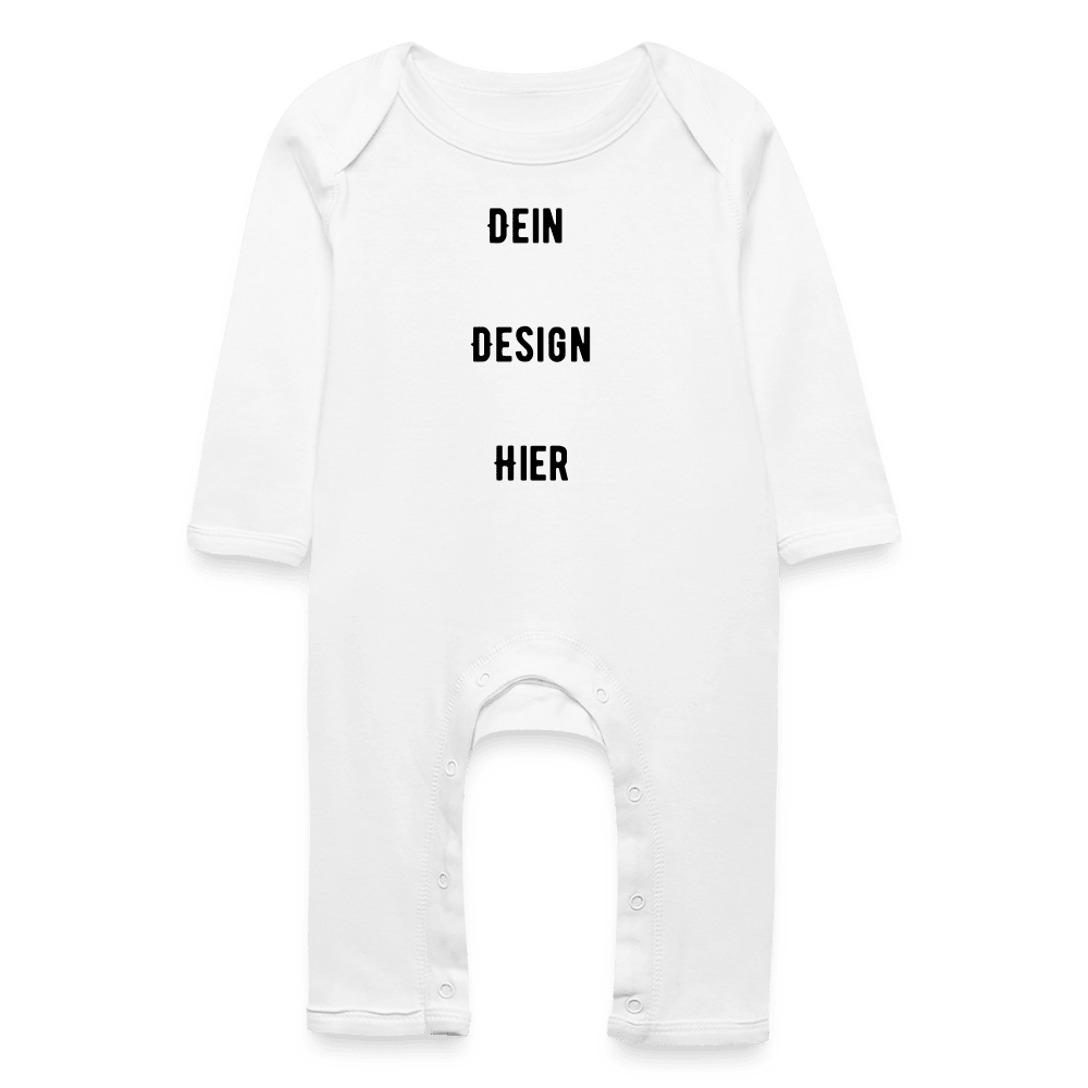 Baby Bio Strampler - Weiß