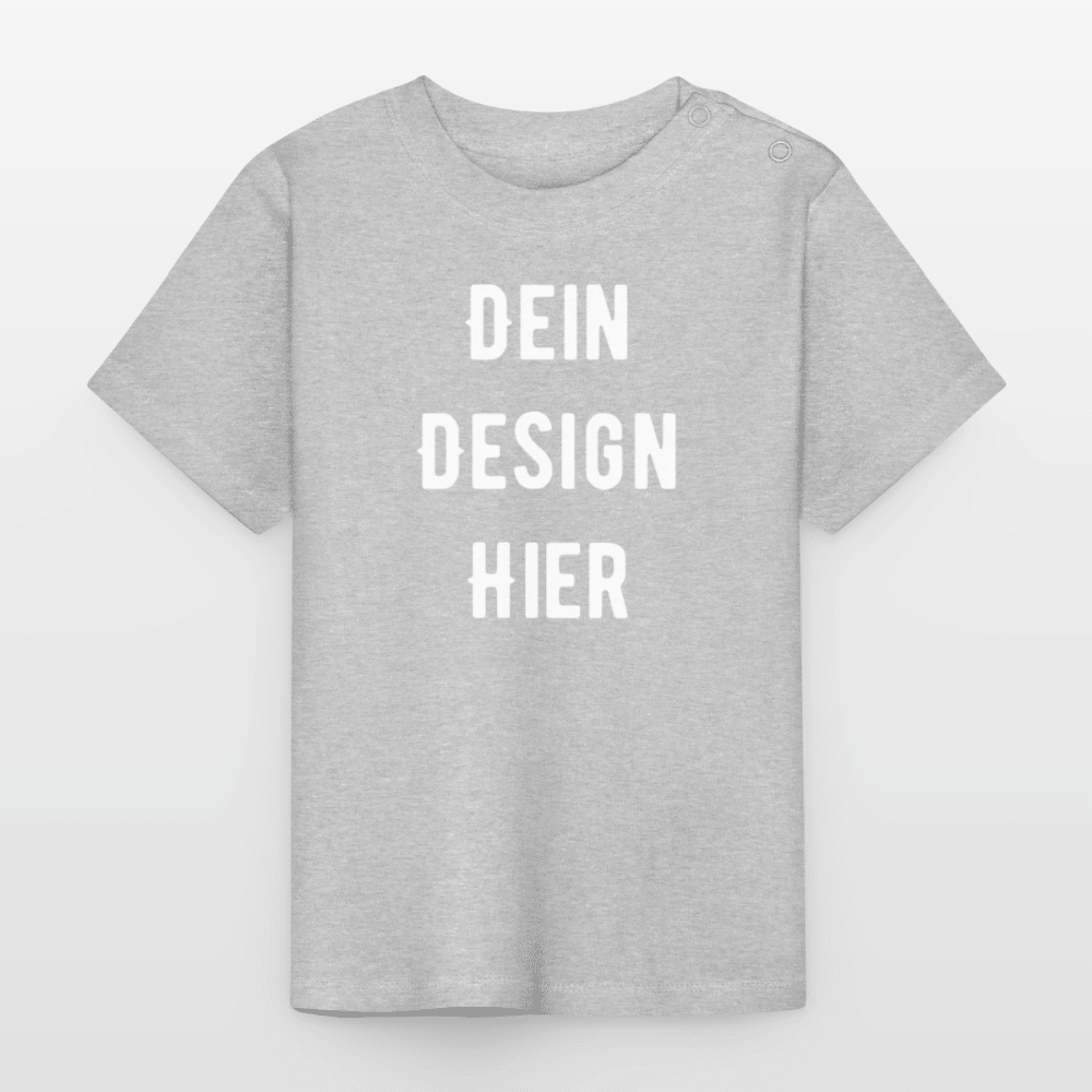 Baby  Bio T-Shirt - Grau meliert