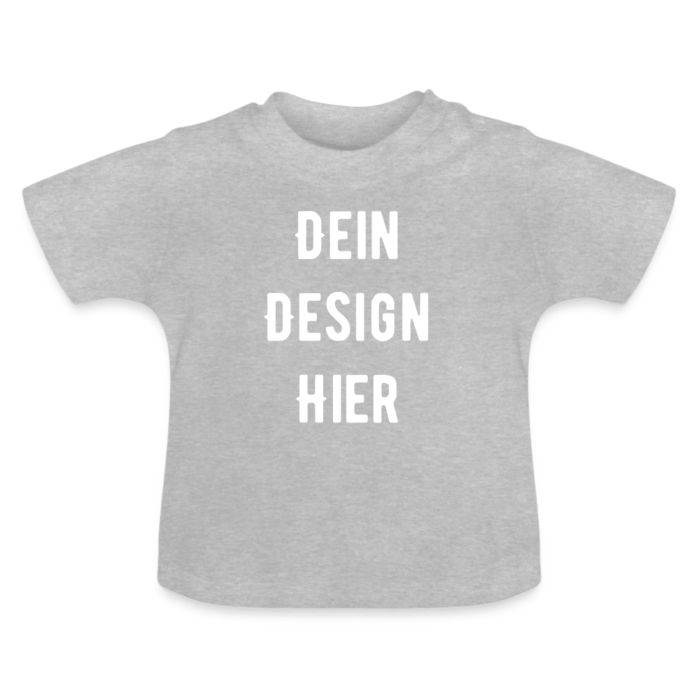 Baby  Bio T-Shirt - Grau meliert