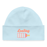 Baby Organic Mütze - Puderblau