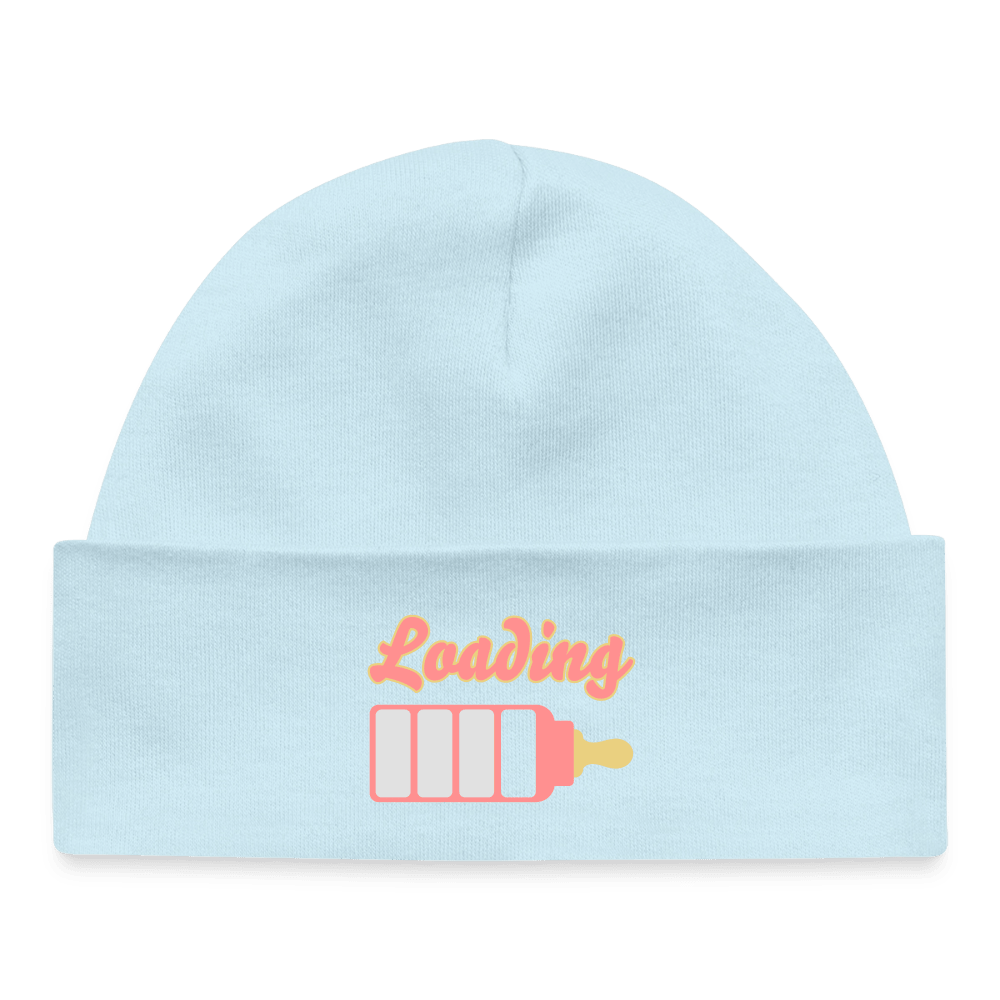 Baby Organic Mütze - Puderblau