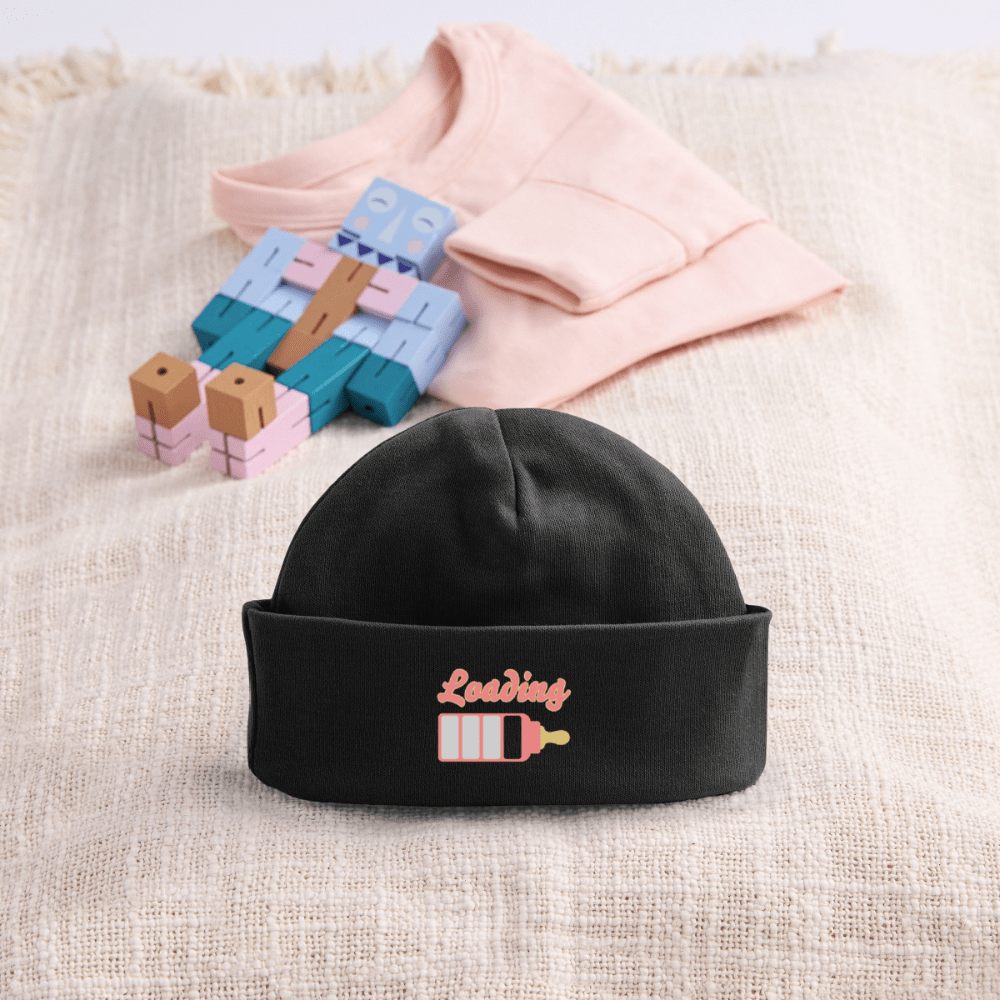 Baby Organic Mütze - Schwarz