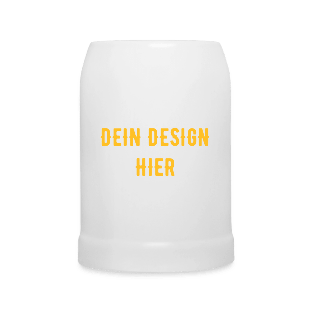 Bierkrug - Weiß