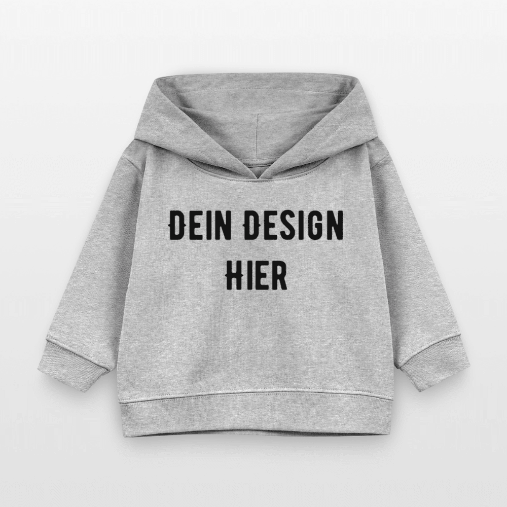 Bio Baby Hoodie - Grau meliert