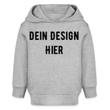 Bio Baby Hoodie - Grau meliert