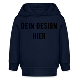 Bio Baby Hoodie - Navy