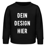 Bio Kinder Sweatshirt Mini Changer - Schwarz