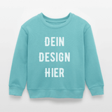 Bio Kinder Sweatshirt Mini Changer - Pastelltürkis