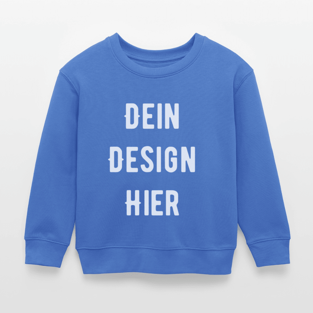 Bio Kinder Sweatshirt Mini Changer - carolina Blue