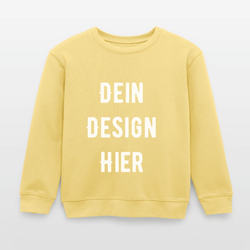 Bio Kinder Sweatshirt Mini Changer - Gelb Viva 