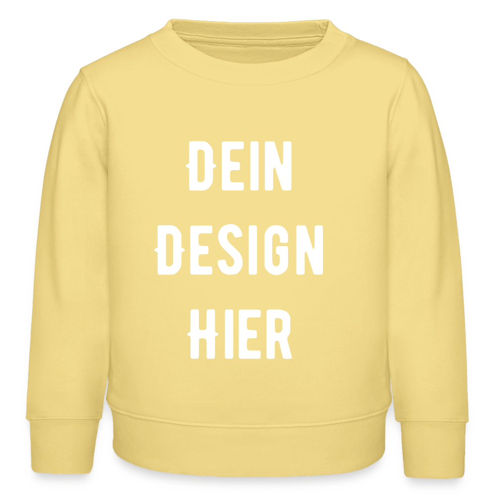 Bio Kinder Sweatshirt Mini Changer - Gelb Viva 
