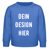 Bio Kinder Sweatshirt Mini Changer - carolina Blue