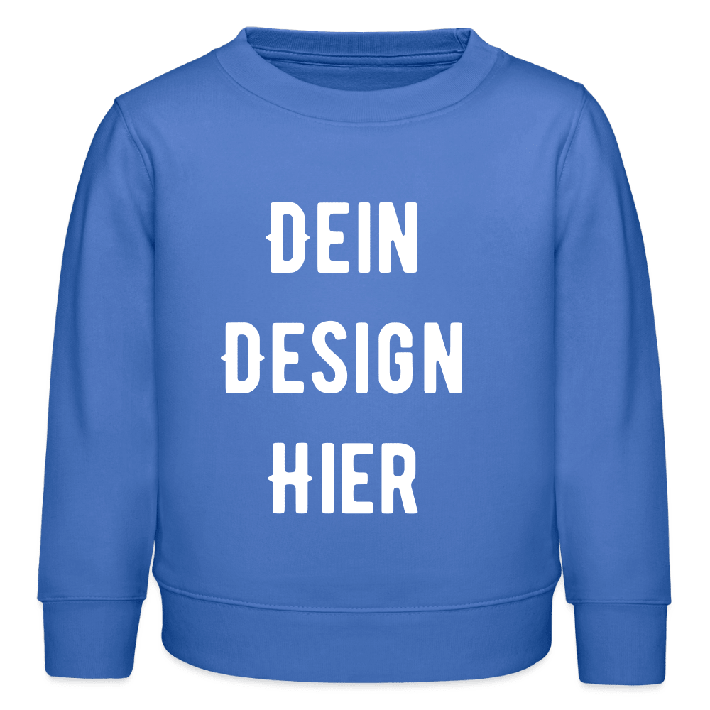 Bio Kinder Sweatshirt Mini Changer - carolina Blue