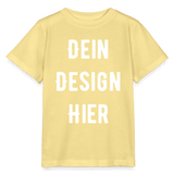 Bio Kinder T-Shirt MINI CREATOR - Gelb Viva 