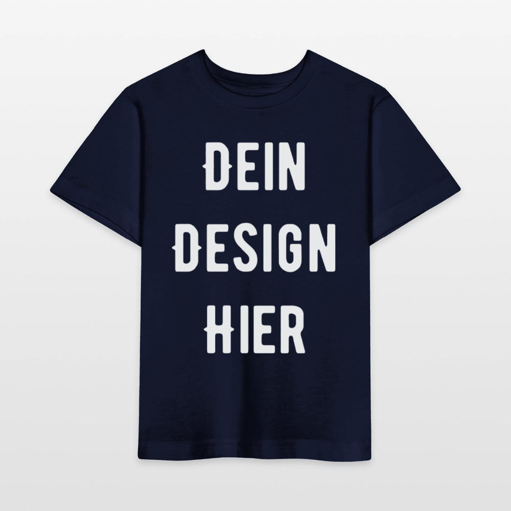 Bio Kinder T-Shirt MINI CREATOR - Navy