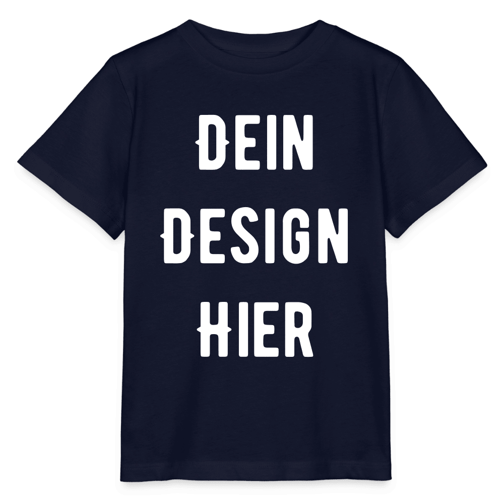 Bio Kinder T-Shirt MINI CREATOR - Navy