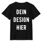 Bio Kinder T-Shirt MINI CREATOR - Schwarz