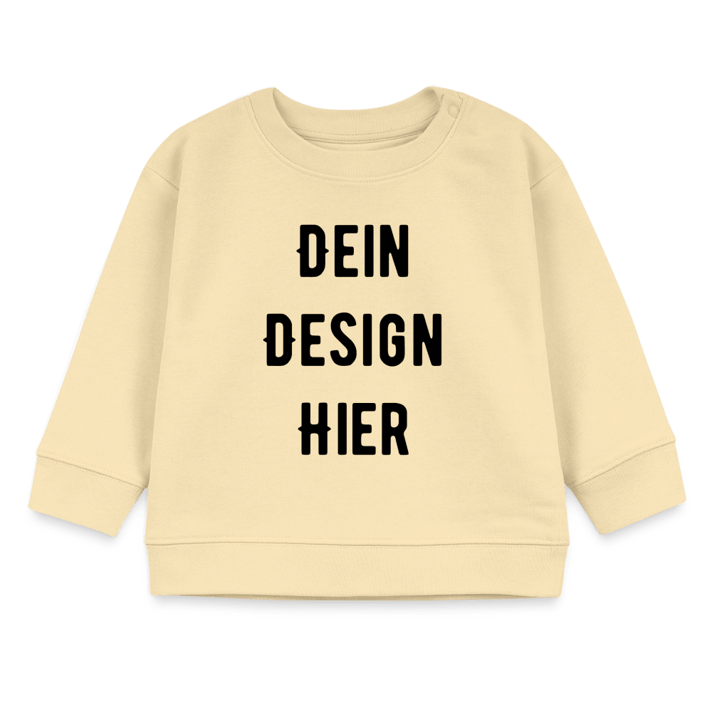 Bio-Sweatshirt BABY CHANGER - Creme