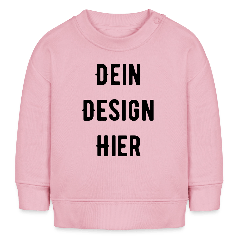 Bio-Sweatshirt BABY CHANGER - Hellrosa