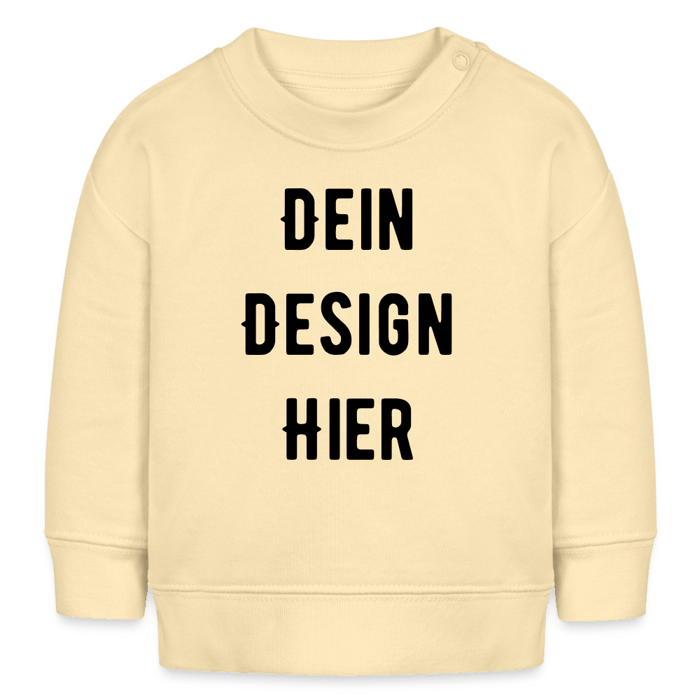Bio-Sweatshirt BABY CHANGER - Creme