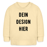 Bio-Sweatshirt BABY CHANGER - Creme