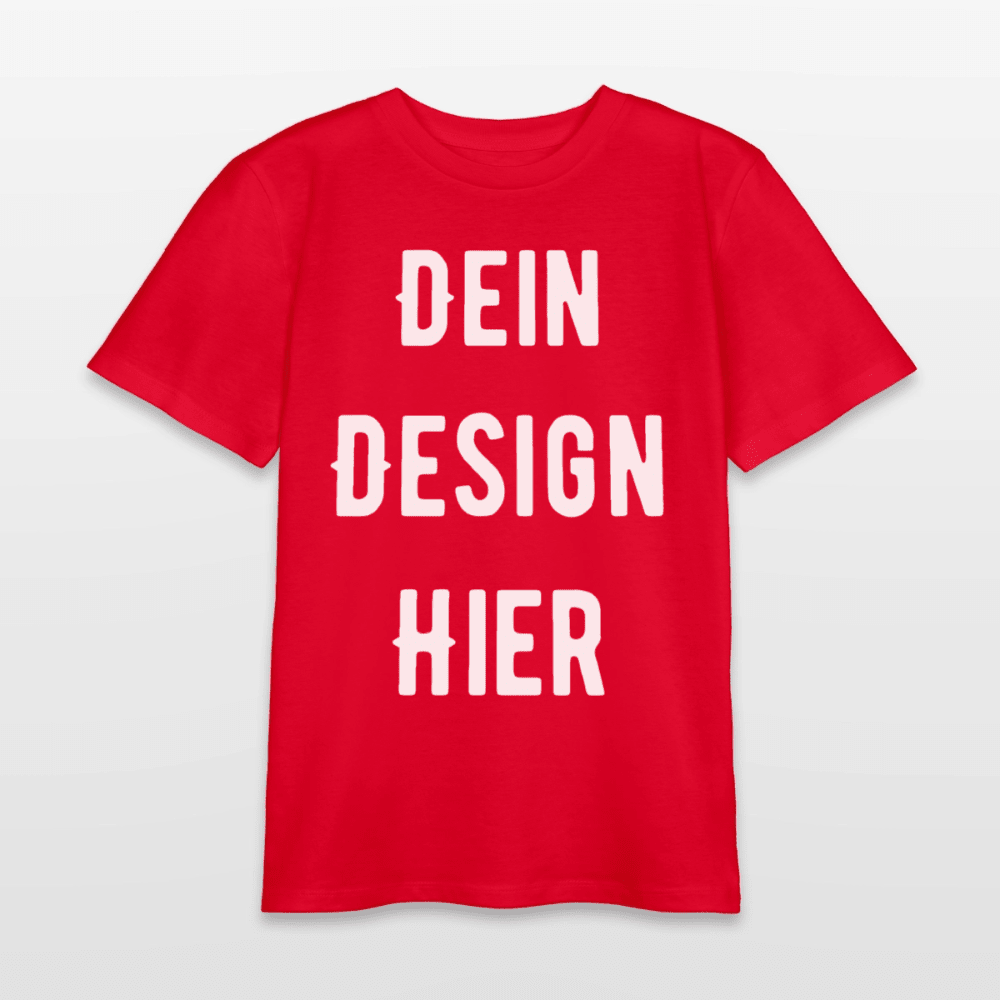 Bio Teenager T-Shirt MINI CREATOR - Rot