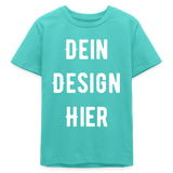 Bio Teenager T-Shirt MINI CREATOR - Poolblau