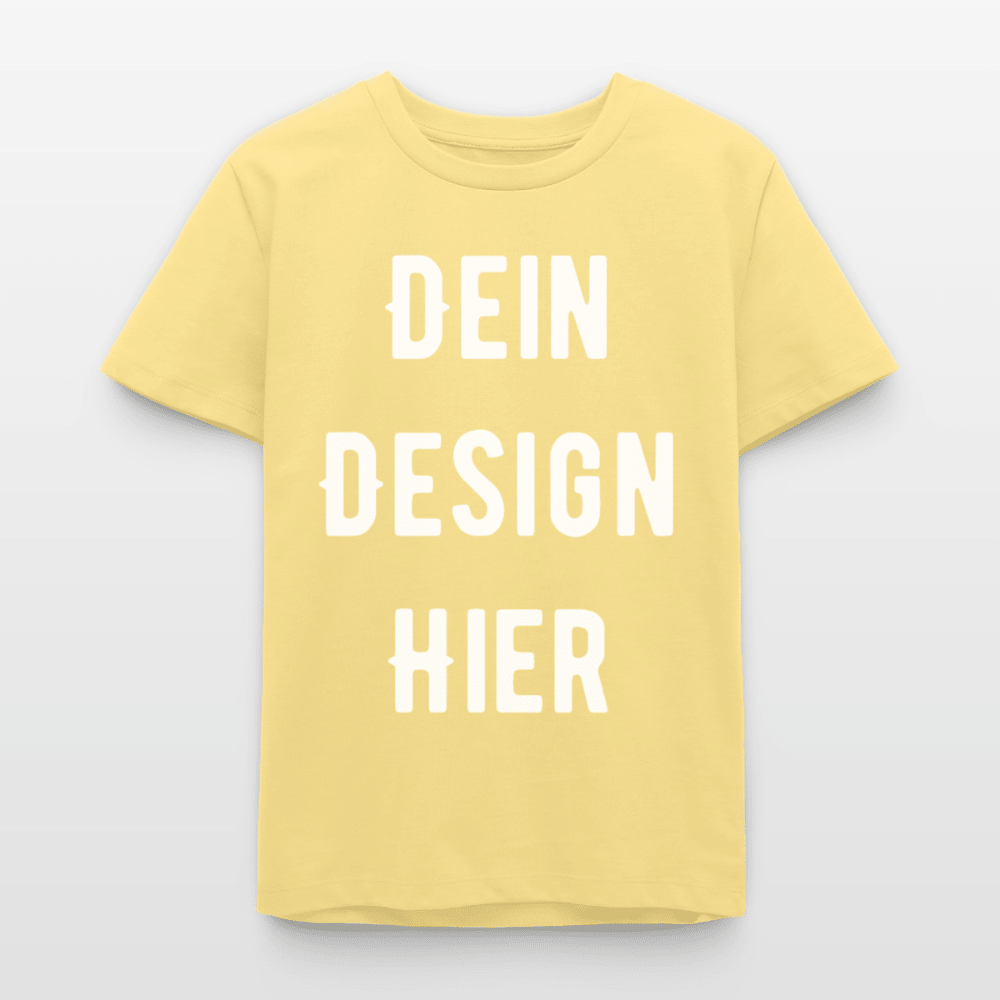 Bio Teenager T-Shirt MINI CREATOR - Gelb Viva 