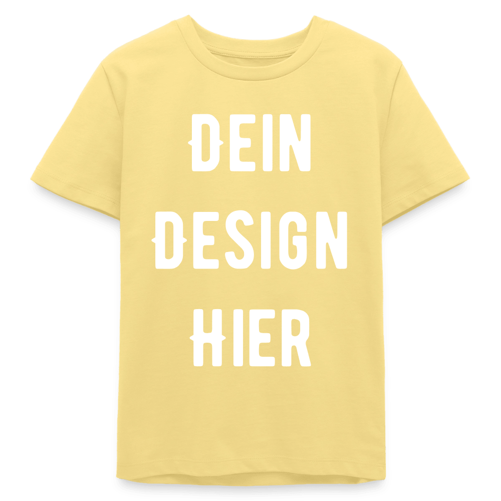 Bio Teenager T-Shirt MINI CREATOR - Gelb Viva 