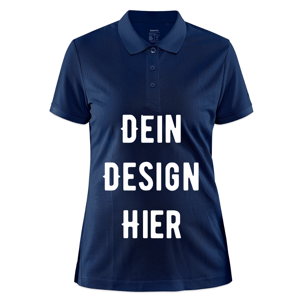 CRAFT Core Unify Frauen Polo - Navy meliert