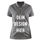 CRAFT Core Unify Frauen Polo - Dunkelgrau meliert
