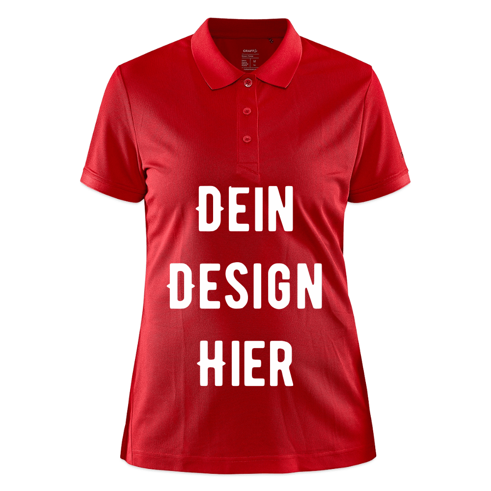 CRAFT Core Unify Frauen Polo - Rot